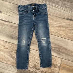 Ralph Lauren Aubrie Distressed Jean Leggings